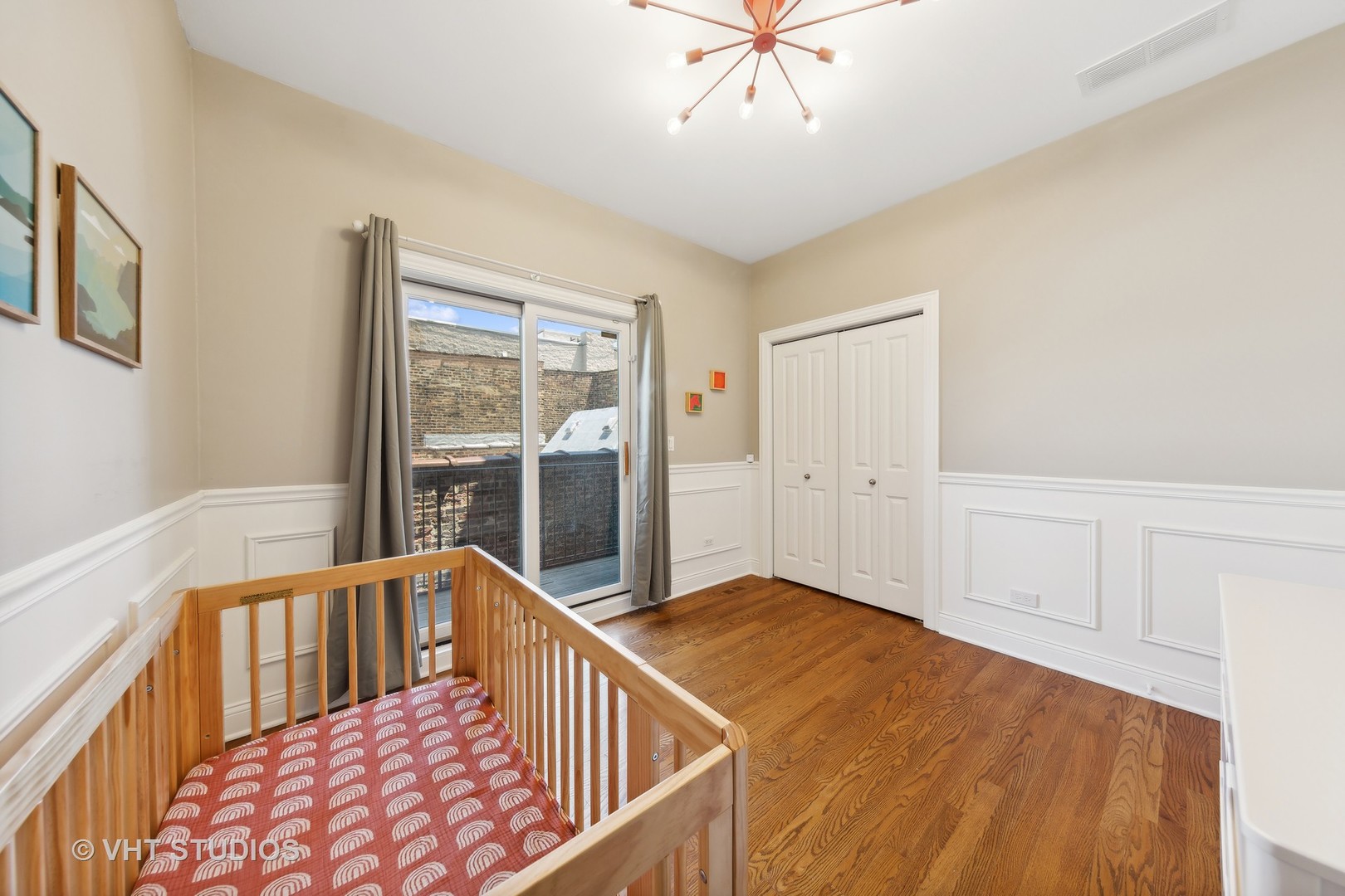 2136 West Division Street, Unit 3 Chicago, IL 60622 - Photo 23 of 37 a view of a hallway with a bedroom