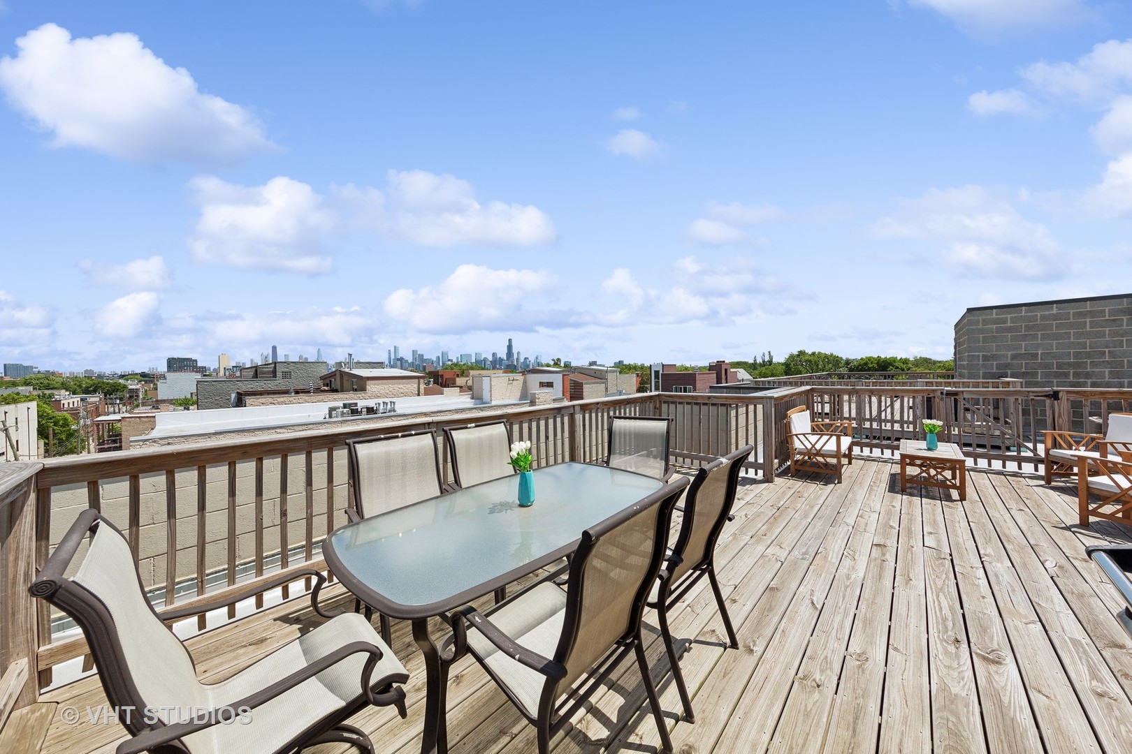 2136 West Division Street, Unit 3 Chicago, IL 60622 - Photo 34 of 37 a view of a balcony with chairs