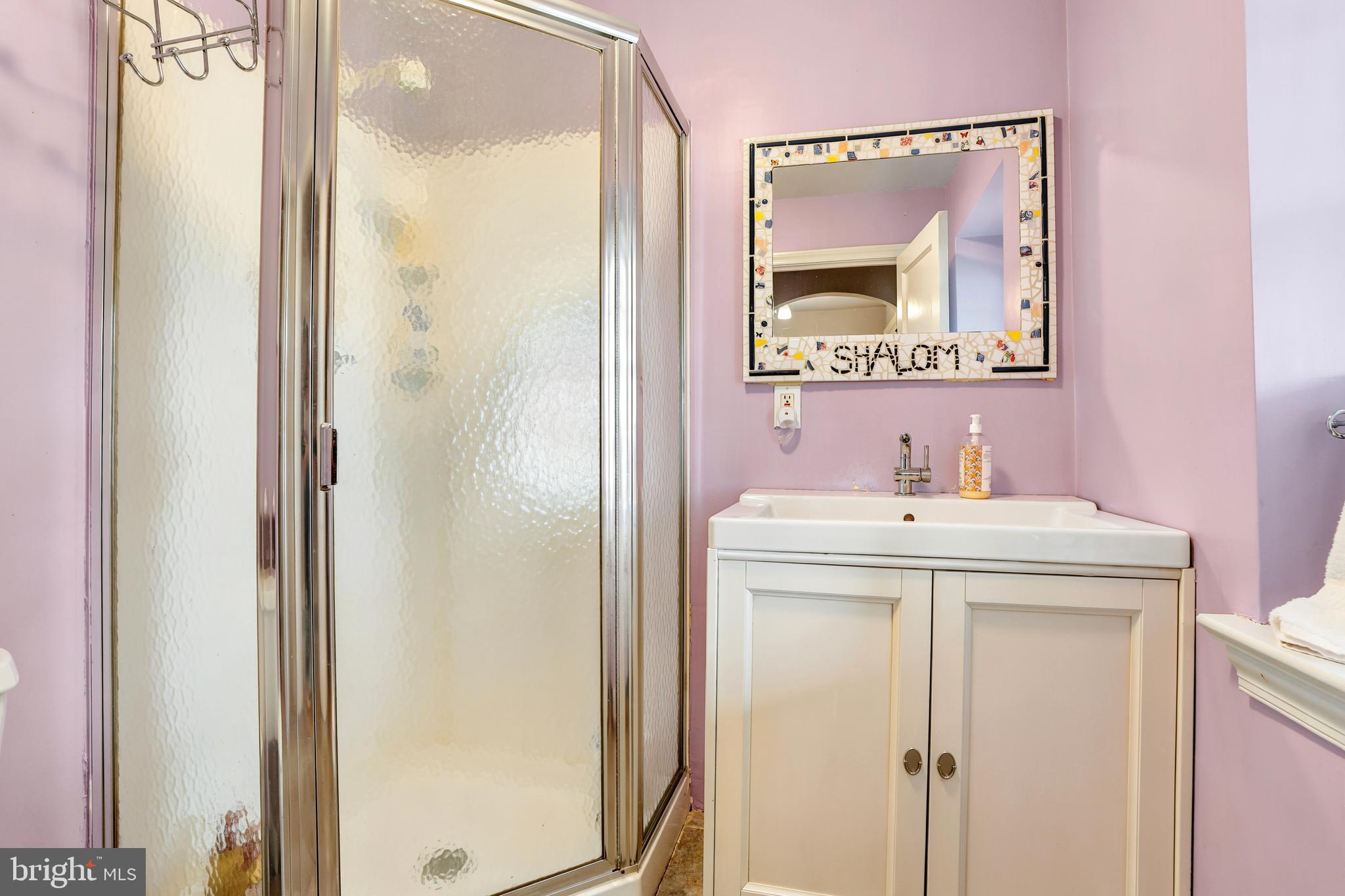 284 Trent Road Wynnewood, PA 19096 - Photo 10 of 31 a bathroom with a sink and a mirror