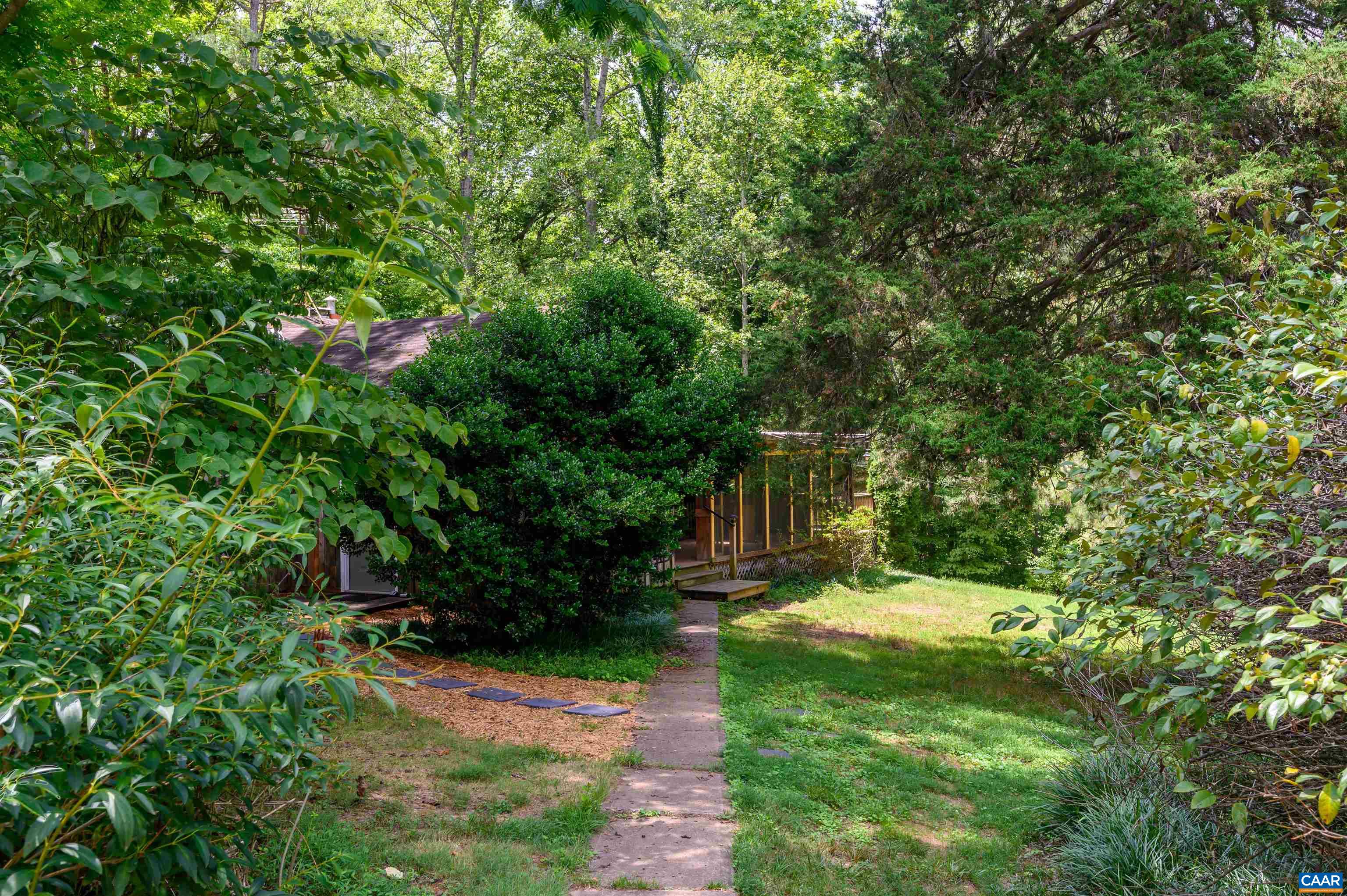 3882 Firehouse Road Howardsville, VA 24562 - Photo 39 of 75 a view of yard with small space