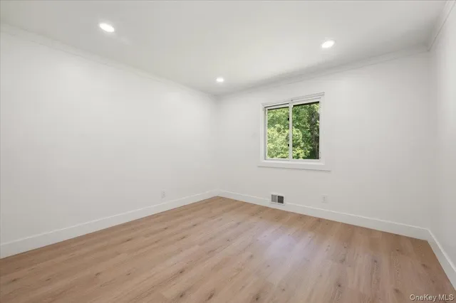 wooden floor in a room