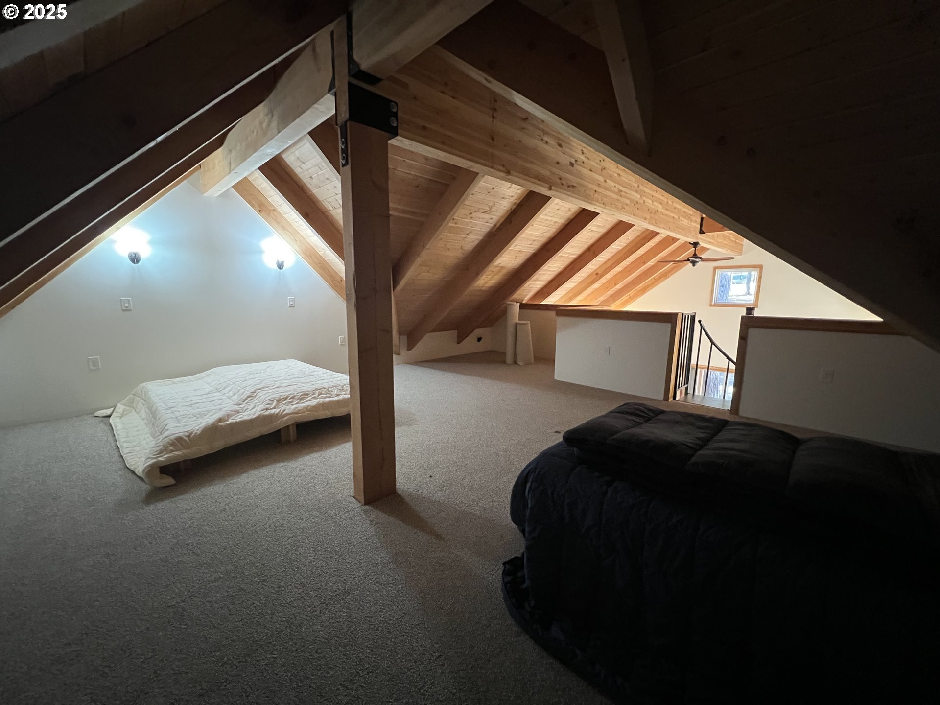 455 East Auburn Street Sumpter, OR 97877 - Photo 15 of 25 a bedroom with a bed and a window