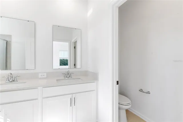 a view of a swimming pool with a lake view