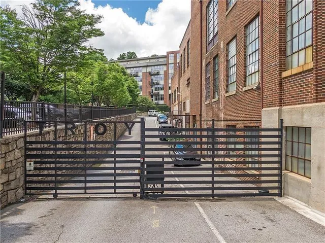 a view of a city from a terrace