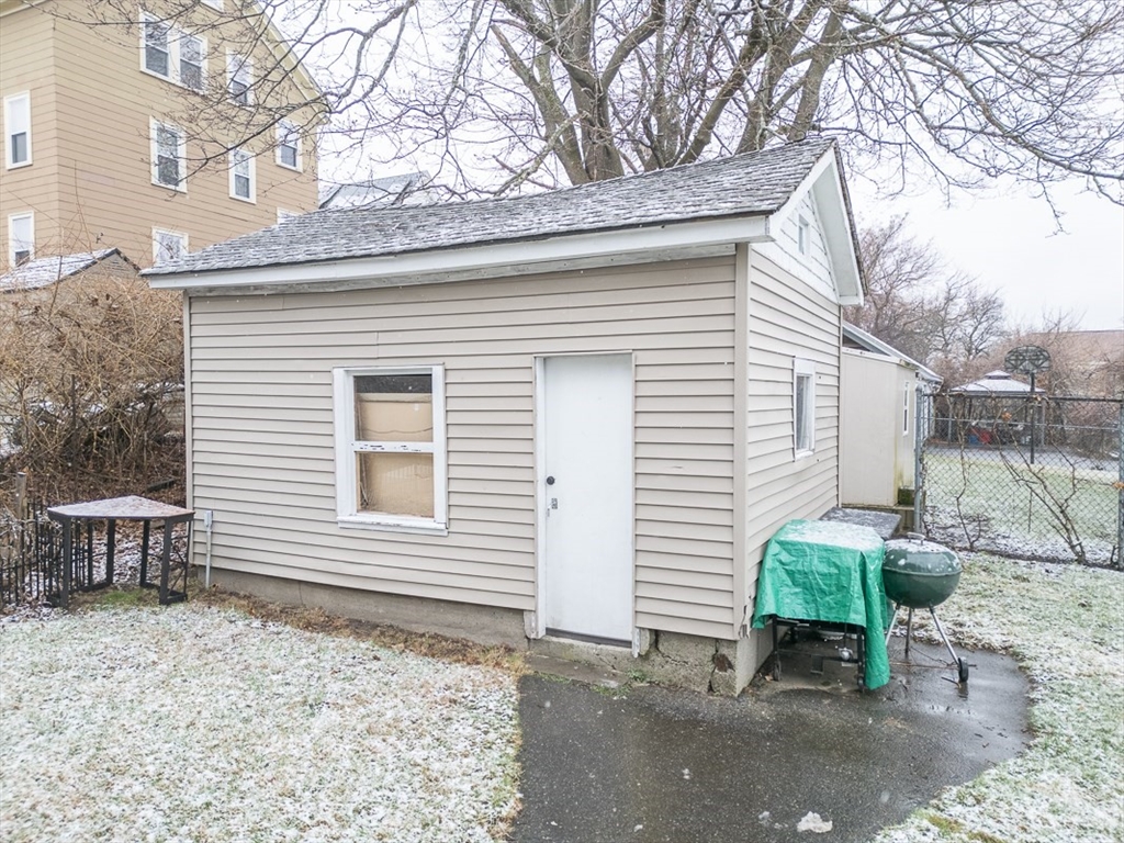 6 Kendall Street Methuen, MA 01844 - Photo 39 of 42 a small white building with a outdoor space