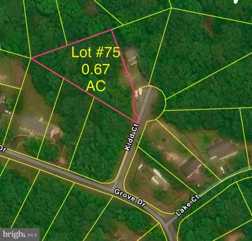 $15,999 | Lot #75 Kidd Court, Montross, VA 22520