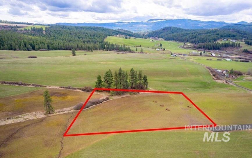 Nka Clifford Road Princeton, ID 83857 - Photo 2 of 21 View of rural area with property boundaries highlighted and mountains