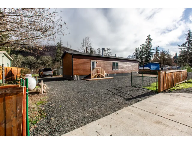 a view of outdoor space with seating area