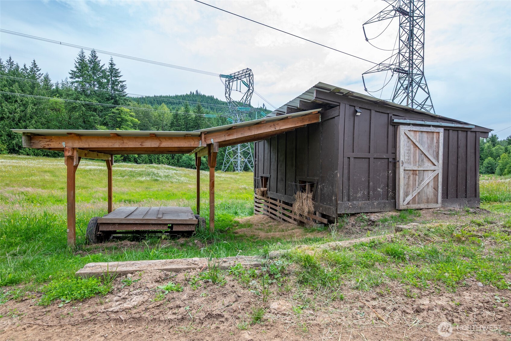 25451 Lake Cavanaugh Road Mount Vernon, WA 98274 - Photo 34 of 40 a view of backyard with green space
