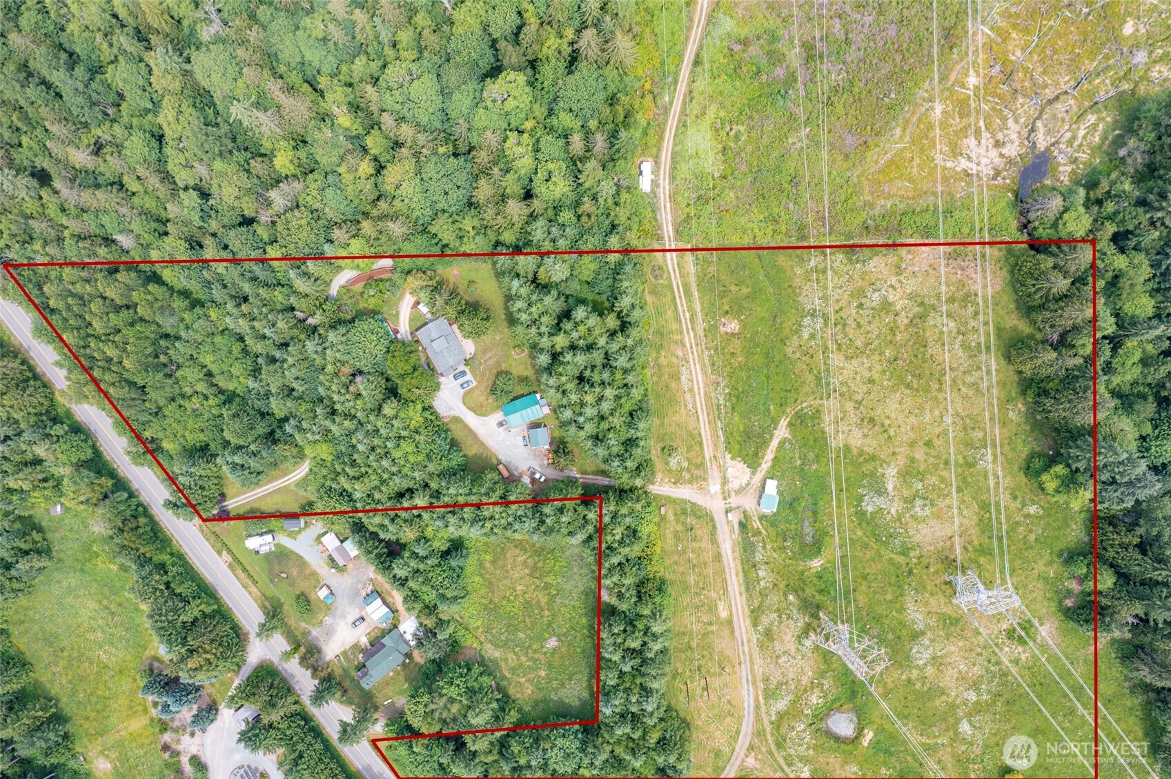 25451 Lake Cavanaugh Road Mount Vernon, WA 98274 - Photo 40 of 40 a view of swimming pool from a balcony