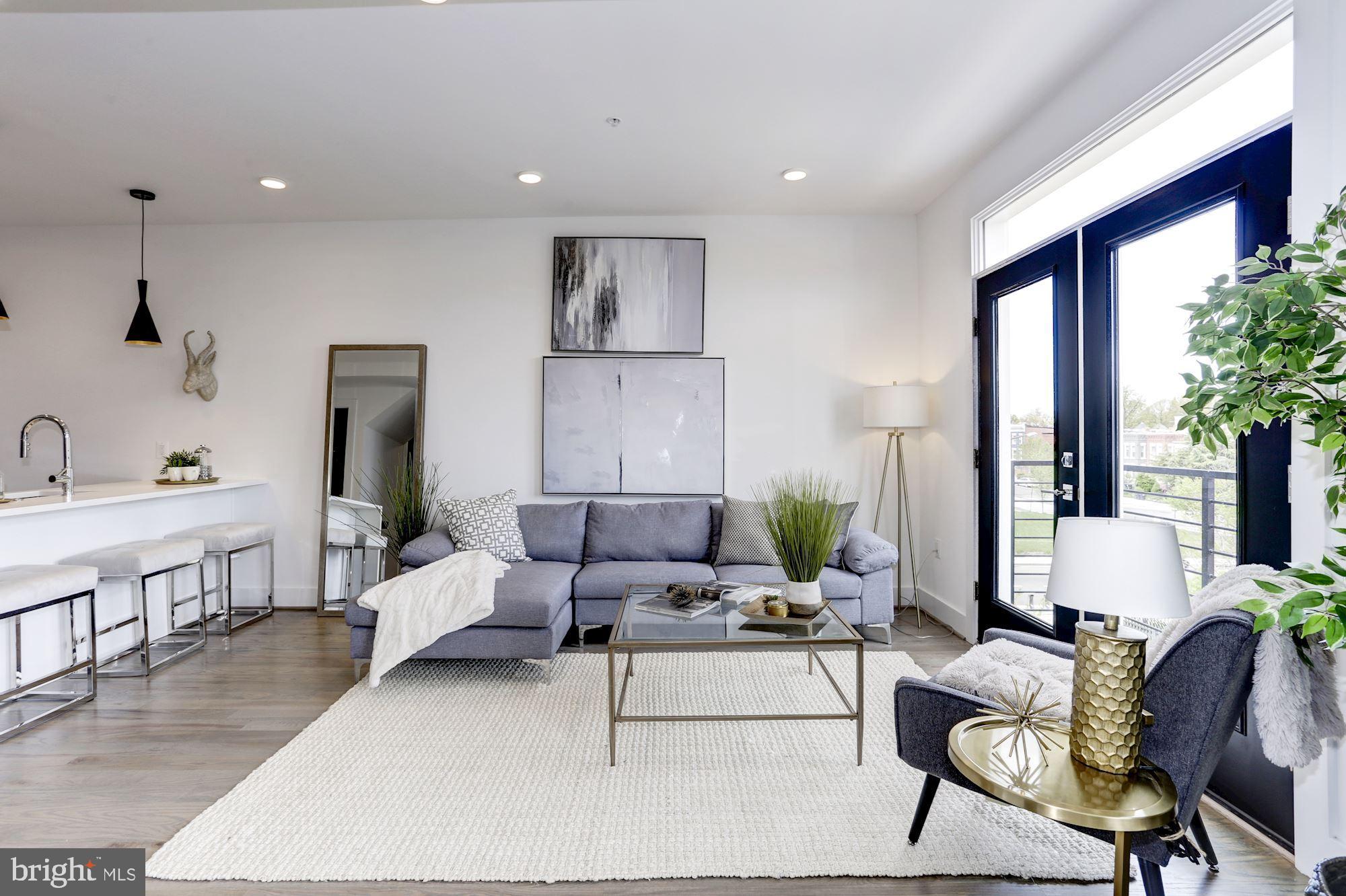 1508 F Street Northeast, Unit 7 Washington, DC 20002 - Photo 2 of 16 Open concept - photo of similar unit