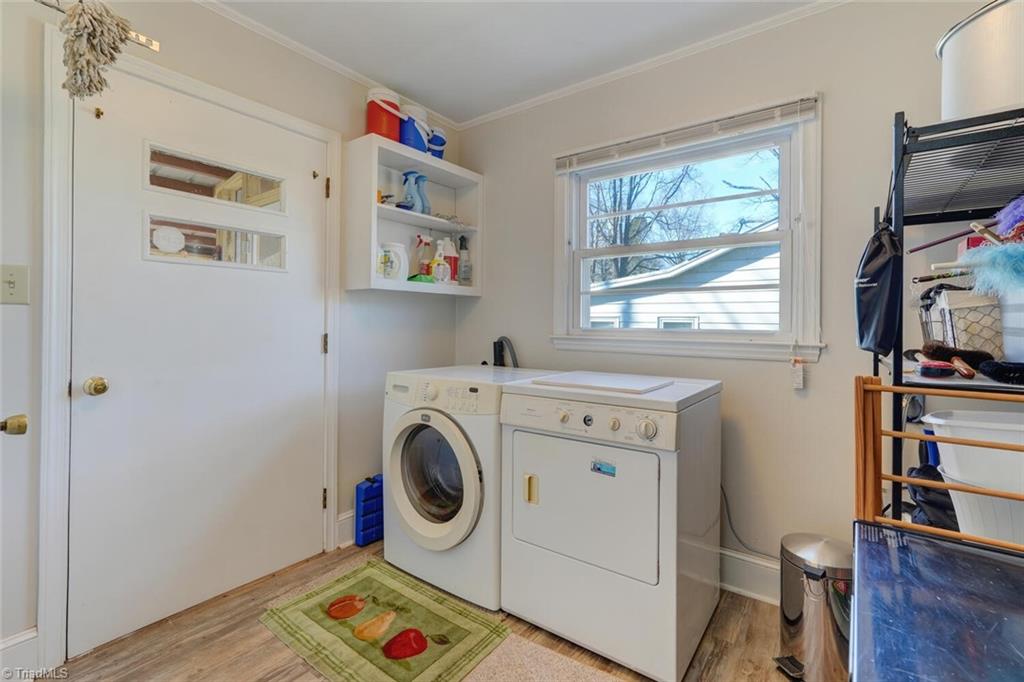 1126 Trogdon Drive Eden, NC 27288 - Photo 14 of 33 Laundry room main level and an additional hook up in the basement