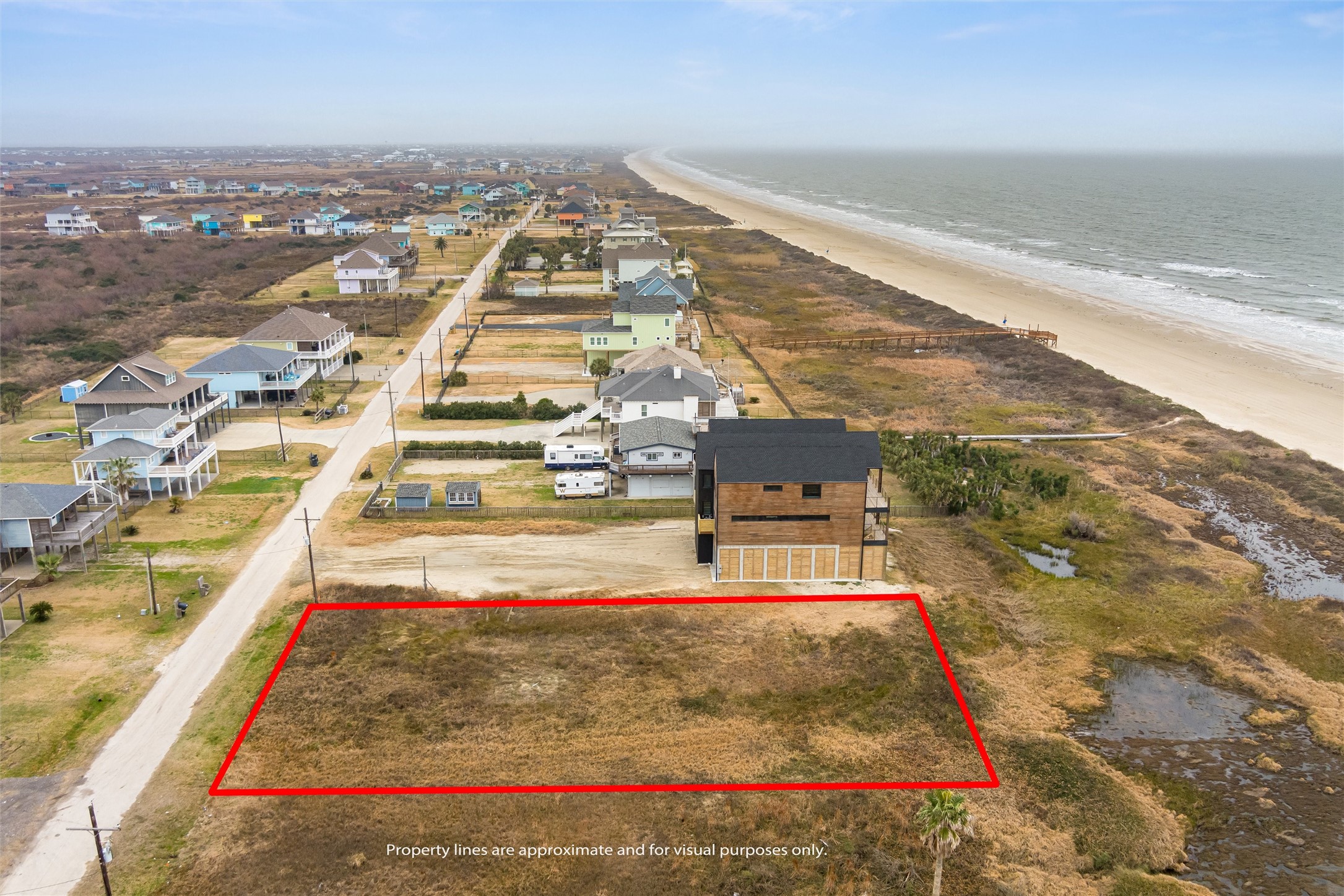 338 Atkinson Street Crystal Beach, TX 77650 - Photo 5 of 13 a view of a ocean