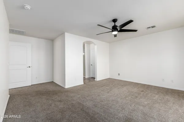 a view of a window in a room