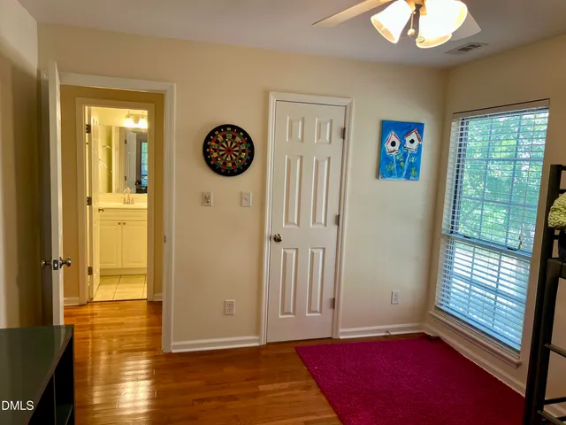 a view of a room with window