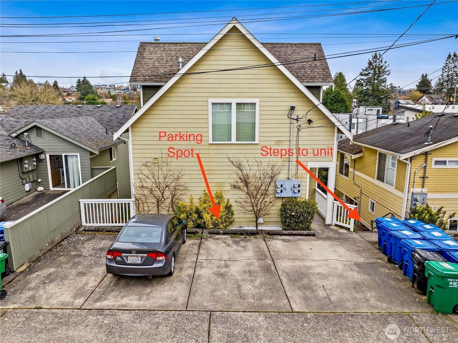 5907 40th Avenue Southwest, Unit B Seattle, WA 98136 - Photo 15 of 23 a view of a house with a patio
