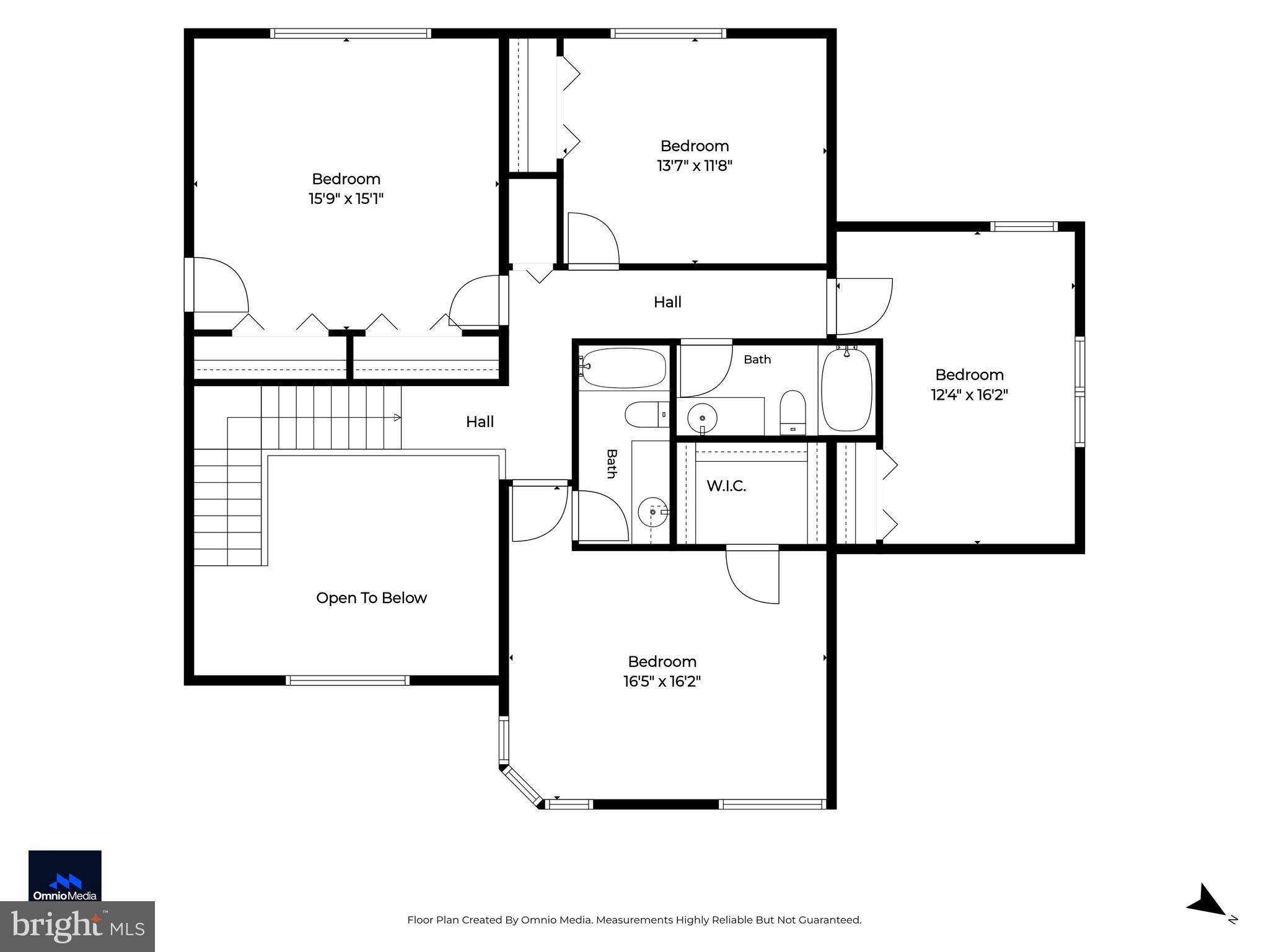 11620 Vixens Path Ellicott City, MD 21042 - Photo 85 of 87 Upper Level Floor Plan
