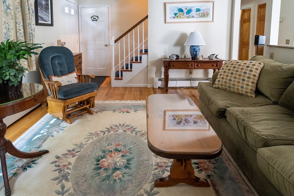 5 Barton Lane Middletown, RI 02842 - Photo 9 of 36 Living room with hardwood floors