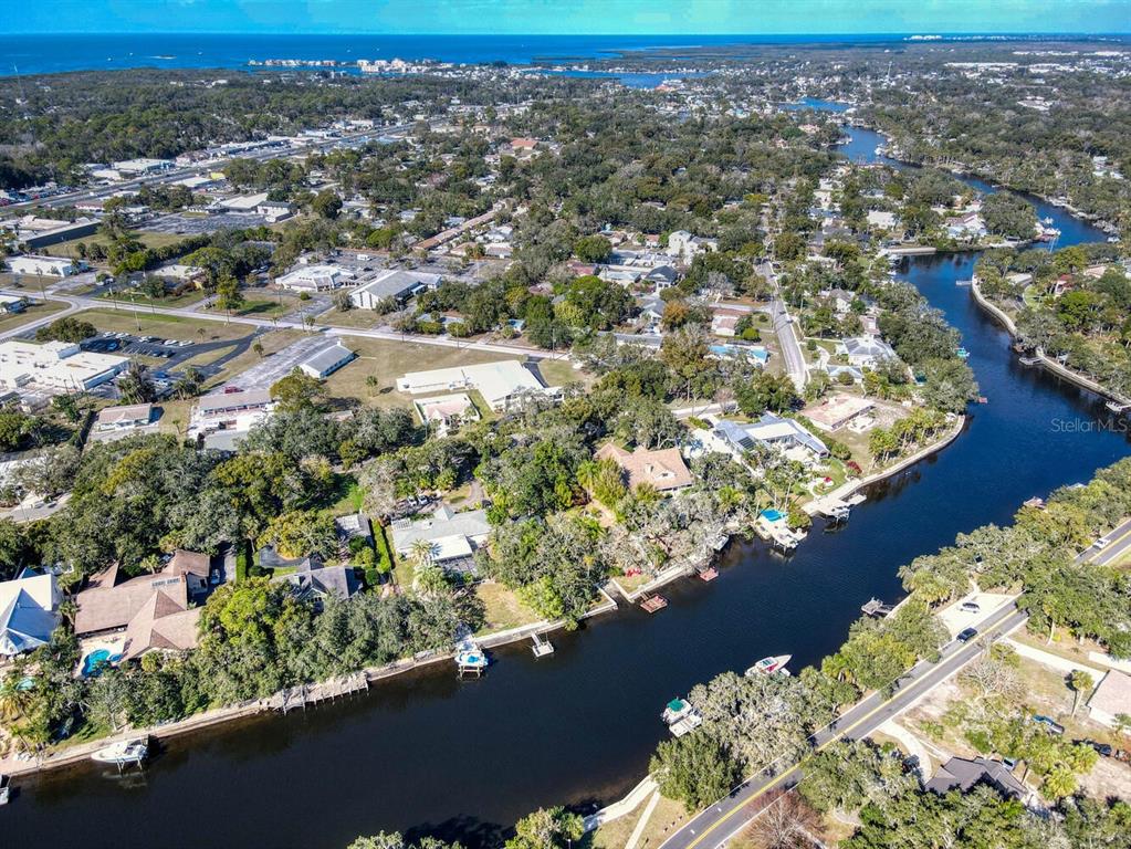 6746 River Road New Port Richey, FL 34652 - Photo 39 of 55 an aerial view of residential houses with outdoor space