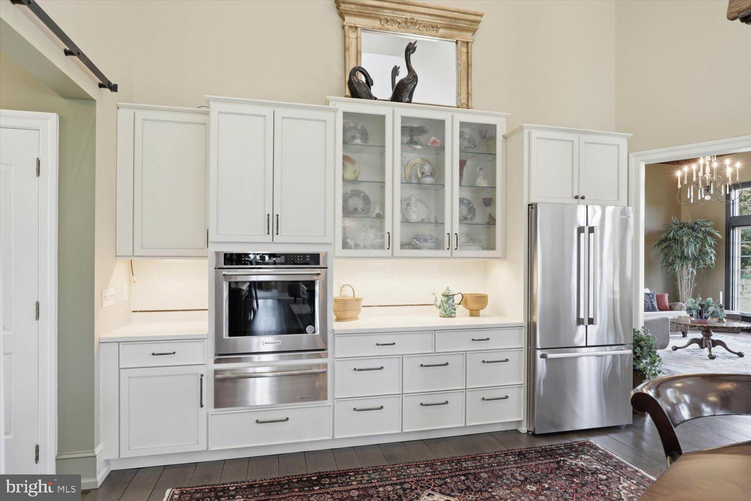 128 Kindts Corner Road Shoemakersville, PA 19555 - Photo 27 of 75 a kitchen with stainless steel appliances a refrigerator stove and cabinets
