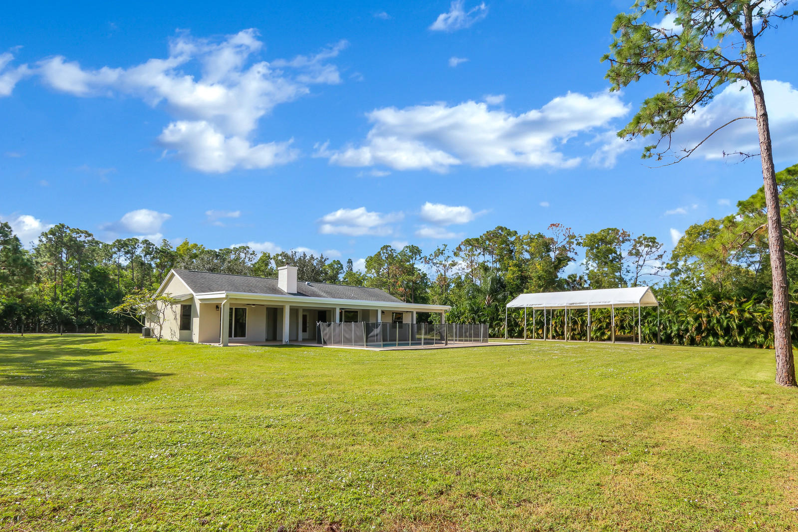 13391 153rd Road North Jupiter, FL 33478 - Photo 25 of 40 back yard fully fenced