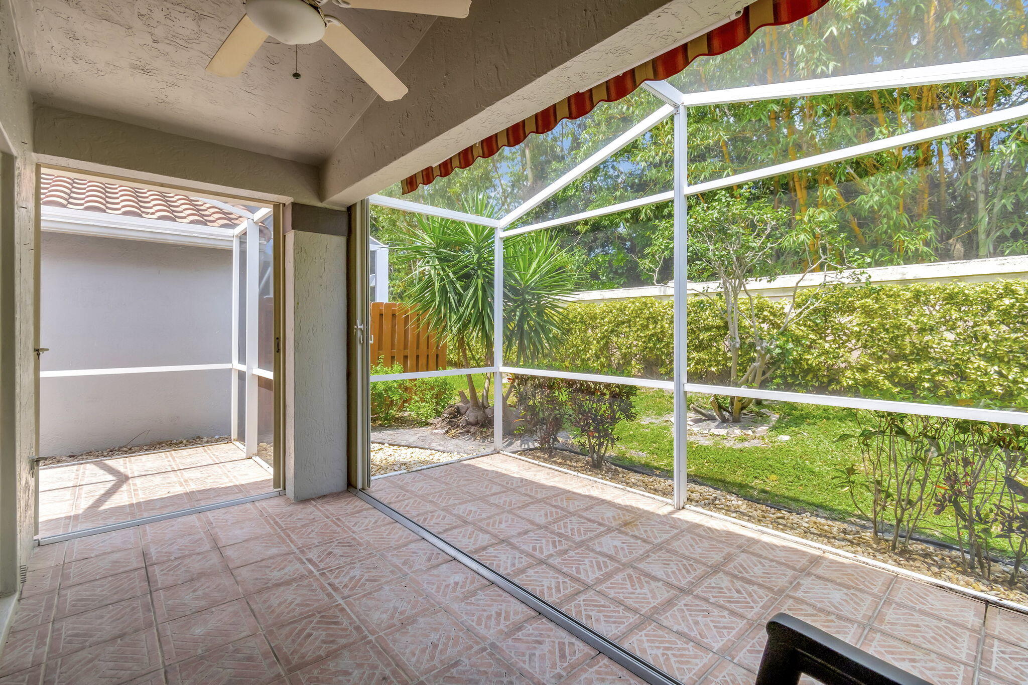 7445 Chorale Road Boynton Beach, FL 33437 - Photo 22 of 28 Covered & Screened Patio