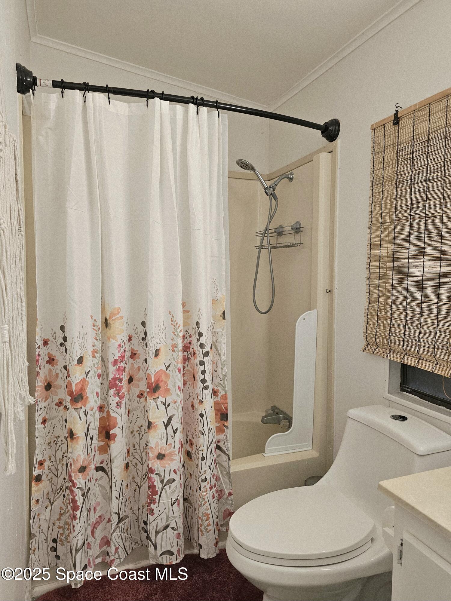 1809 Mango Street Northeast Palm Bay, FL 32905 - Photo 27 of 35 a bathroom with a toilet sink and shower