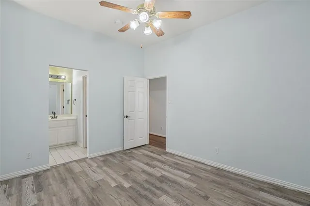 wooden floor in an empty room
