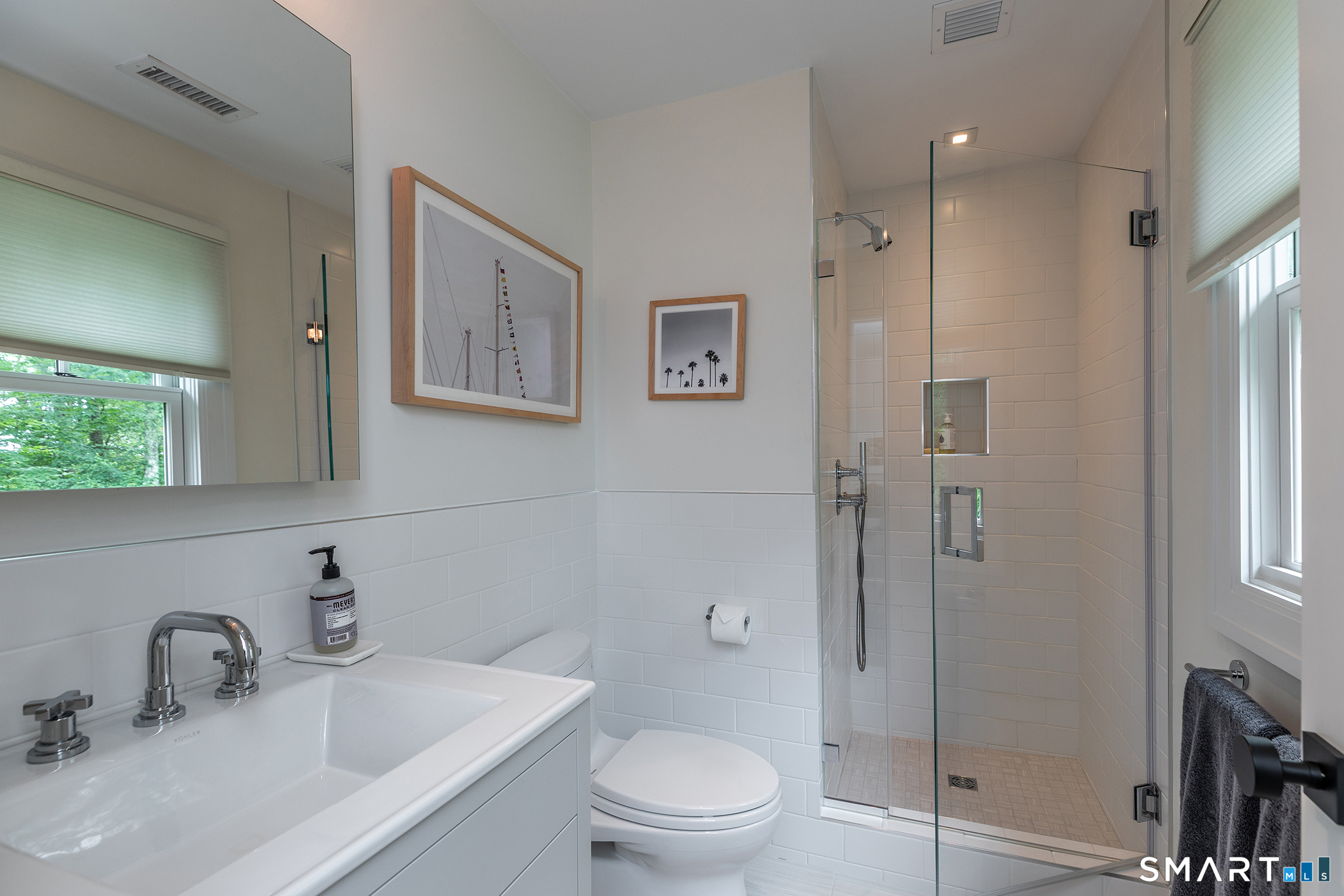 176 Apple Lane Roxbury, CT 06783 - Photo 17 of 24 a bathroom with a toilet sink and shower