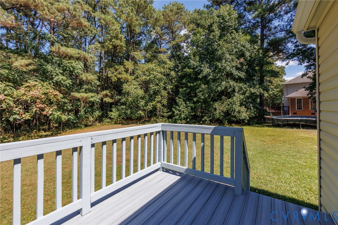 20520 Cox Road Sutherland, VA 23885 - Photo 30 of 31 Outdoor deck with composite decking and white rail