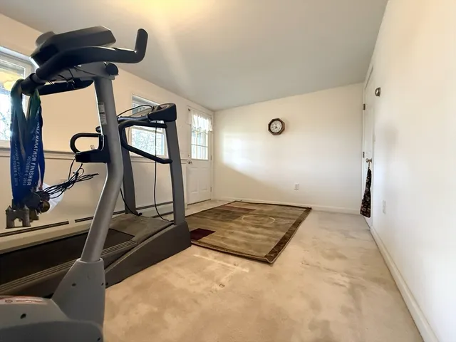 a view of a living room and window