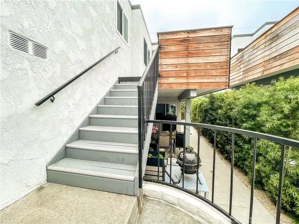 a view of front door