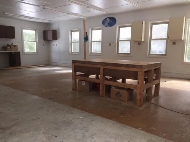 19 Soper Road Winthrop, ME 04364 - Photo 32 of 35 Workshop work benches. Great for...