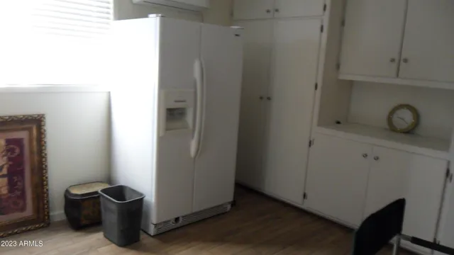 a view of water heater room