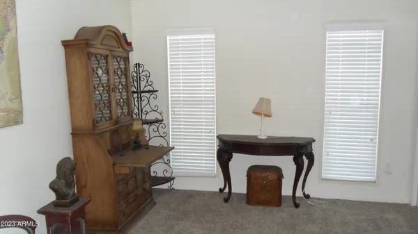 a front view of a house with entryway