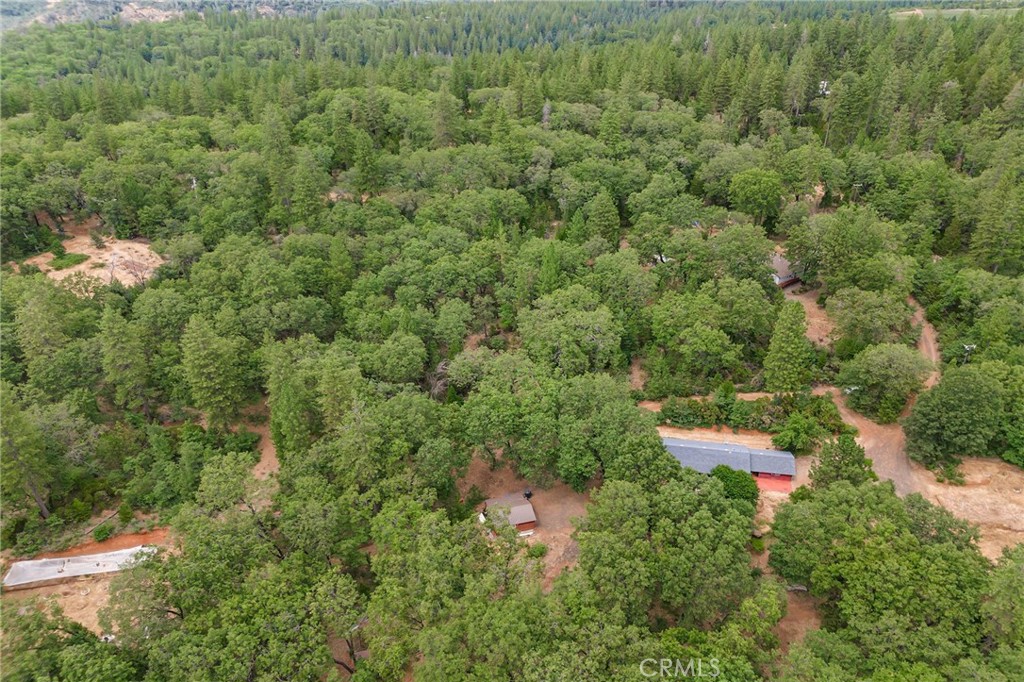 4940 Papya Road Forest Ranch, CA 95942 - Photo 50 of 67 an aerial view of residential house with outdoor space and trees all around