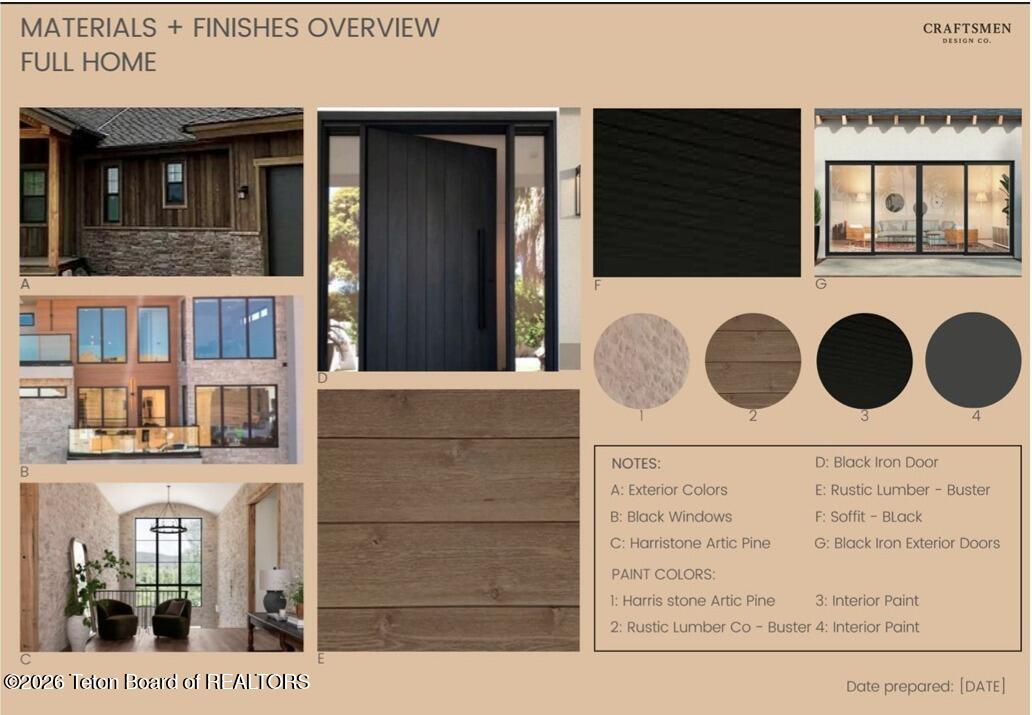 27 Springs Parkway Victor, ID 83455 - Photo 3 of 20 Materials and Finishes