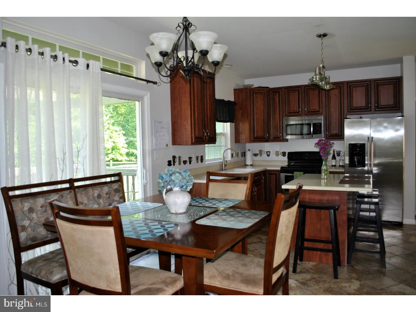 1854 Dixie Line Road Newark, DE 19702 - Photo 9 of 24 a dining room with furniture a chandelier and kitchen view