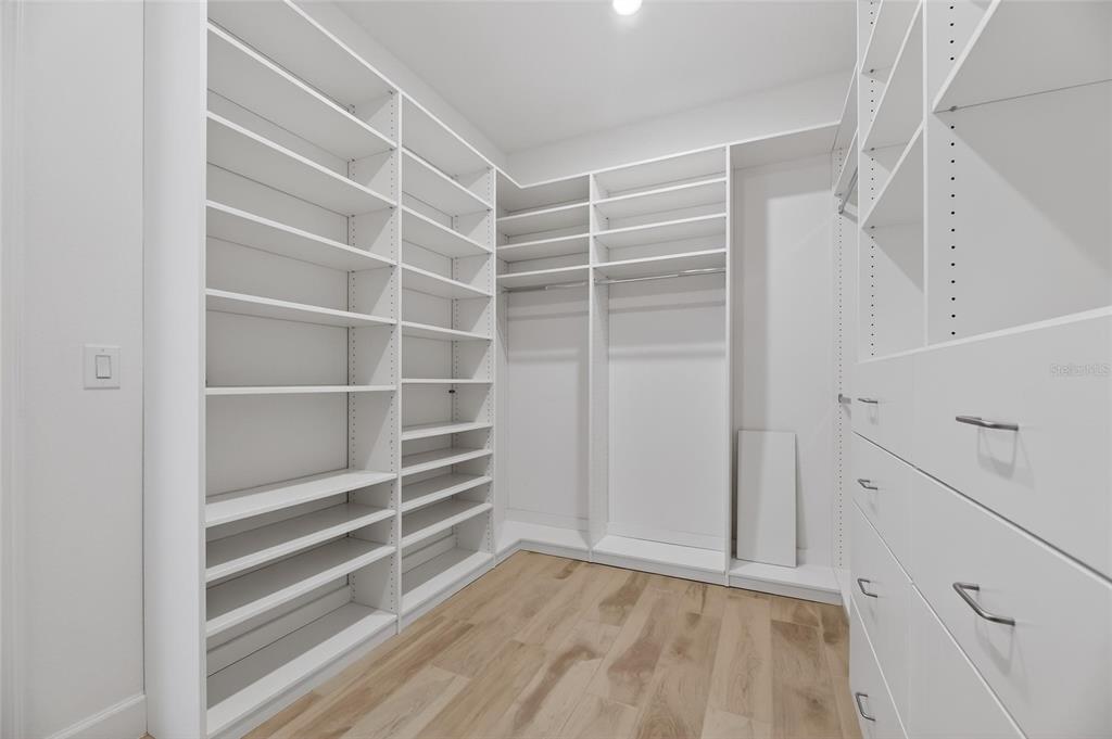 994 Signet Drive Apollo Beach, FL 33572 - Photo 38 of 98 a view of walk in closet with empty racks
