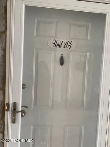 a close view of a shower in the kitchen