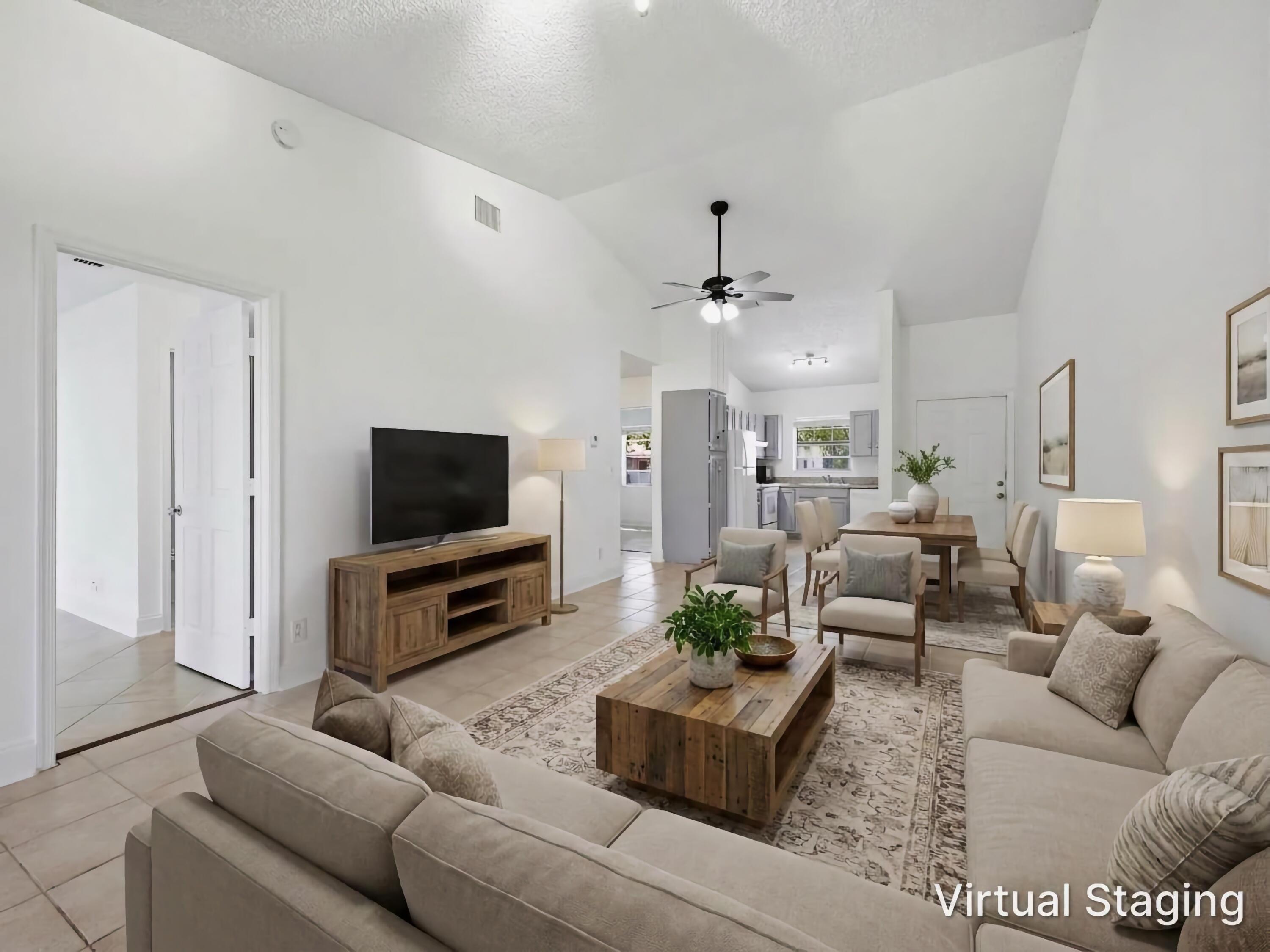 321 Norwood Terrace, Unit N221 Boca Raton, FL 33431 - Photo 12 of 36 Living Dining Staged
