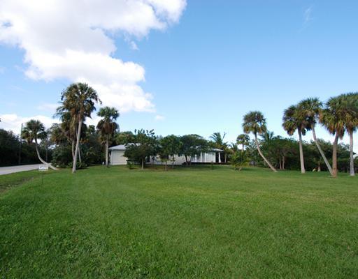 146 South Sewalls Point Road Stuart, FL 34996 - Photo 2 of 8 a backyard of a house with lots of green space