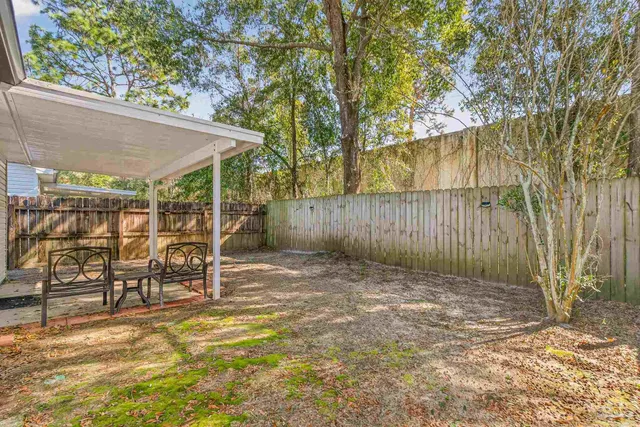 a view of outdoor space with trees