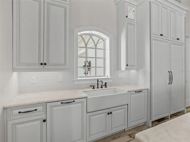 wooden floor in an empty room