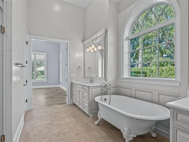 swimming pool view with a outdoor seating