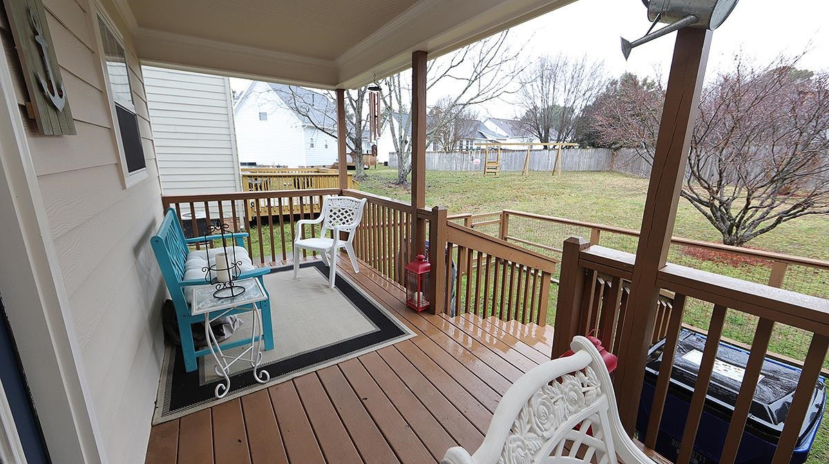 4012 Mardela Spring Drive Raleigh, NC 27616 - Photo 15 of 17 Covered Porch
