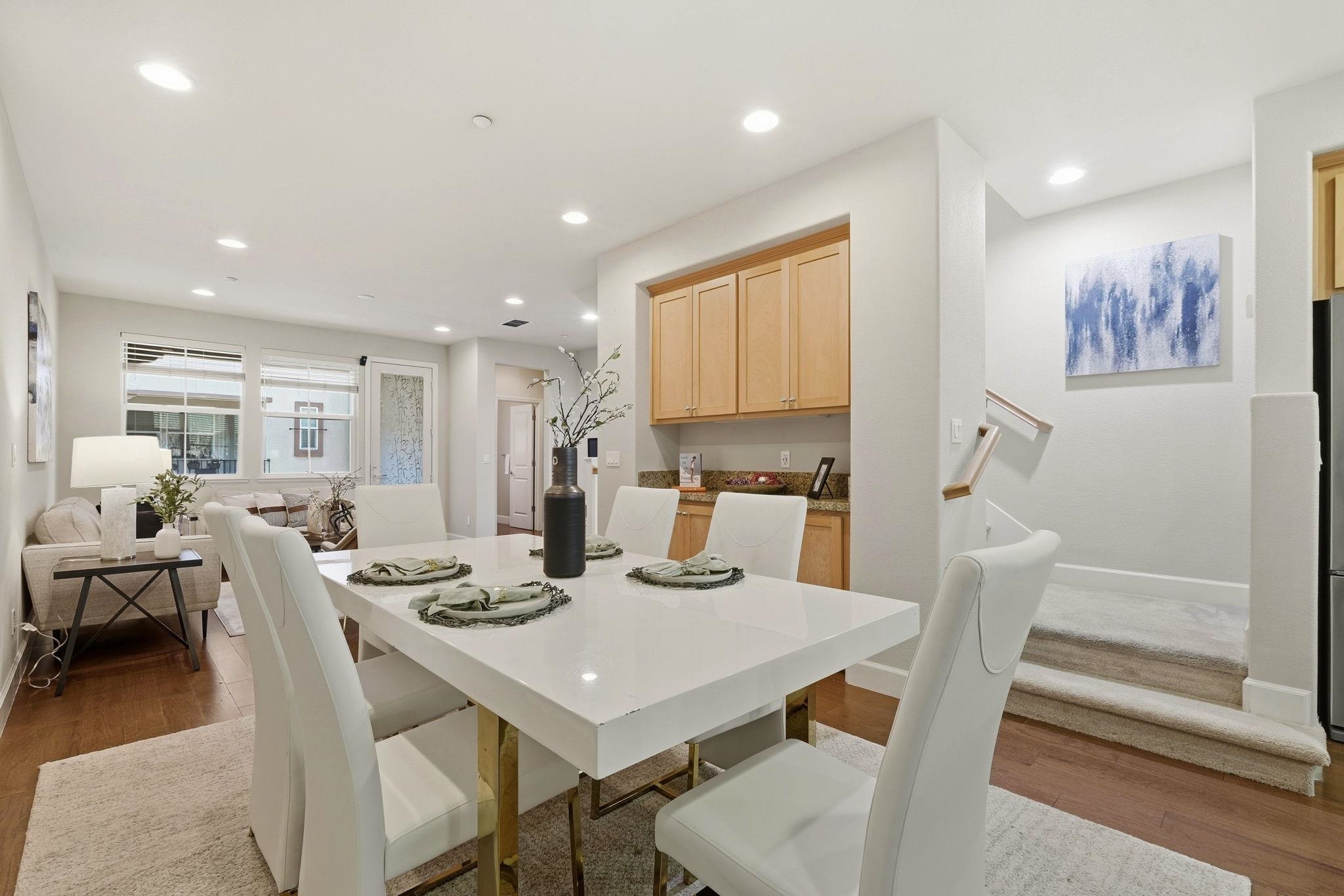 2863 Finca Terrace Fremont, CA 94539 - Photo 14 of 37 a view of a dining area with furniture