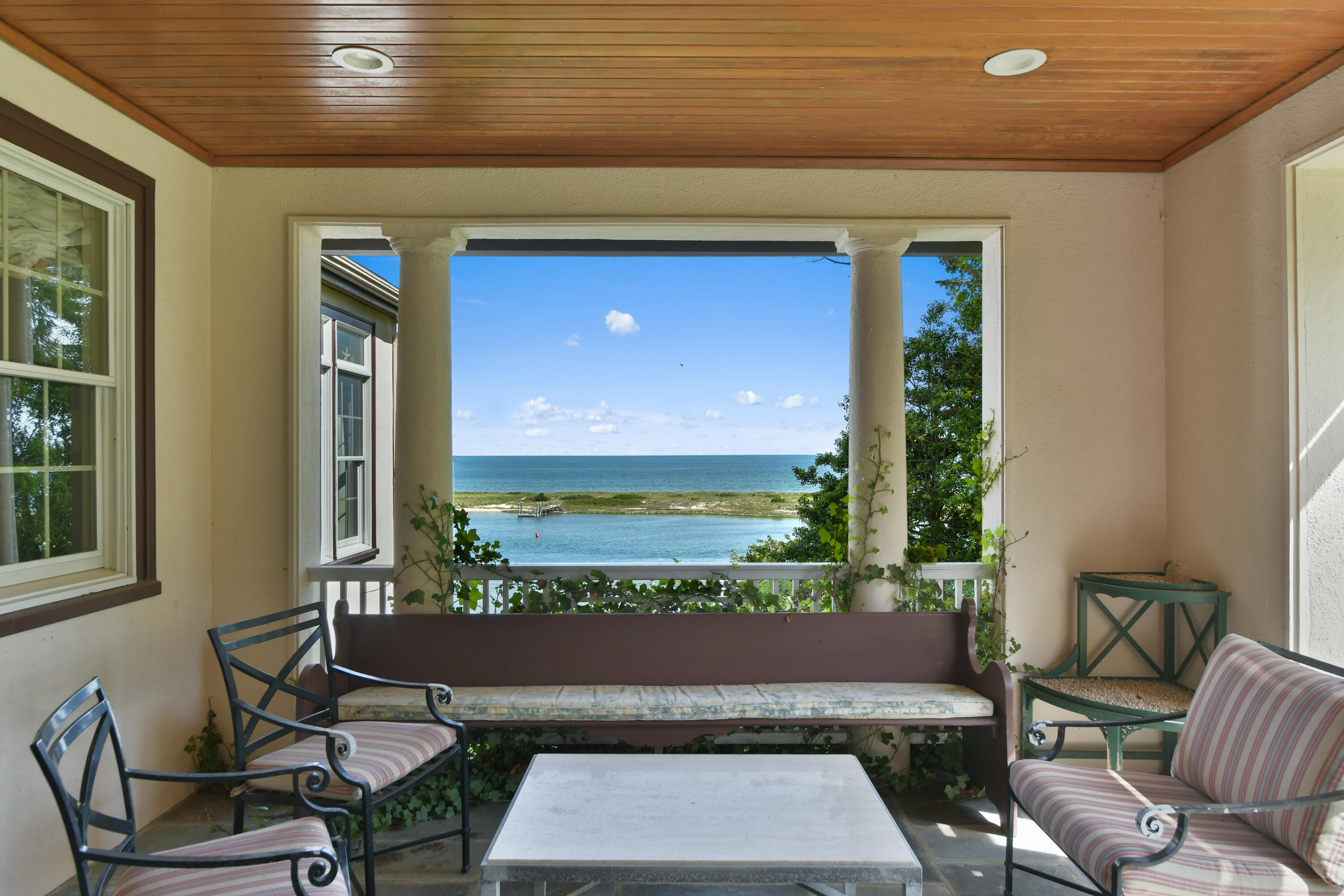 63 Main Street Osterville, MA 02655 - Photo 18 of 48 Grand Covered Porch off Great Room