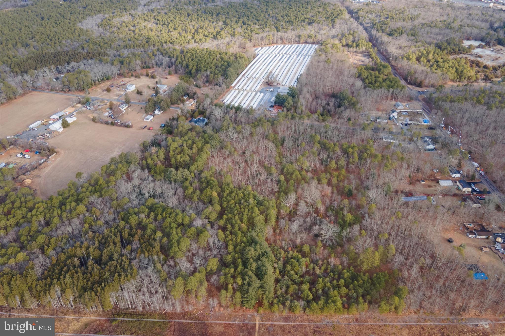 a view of a yard in a yard