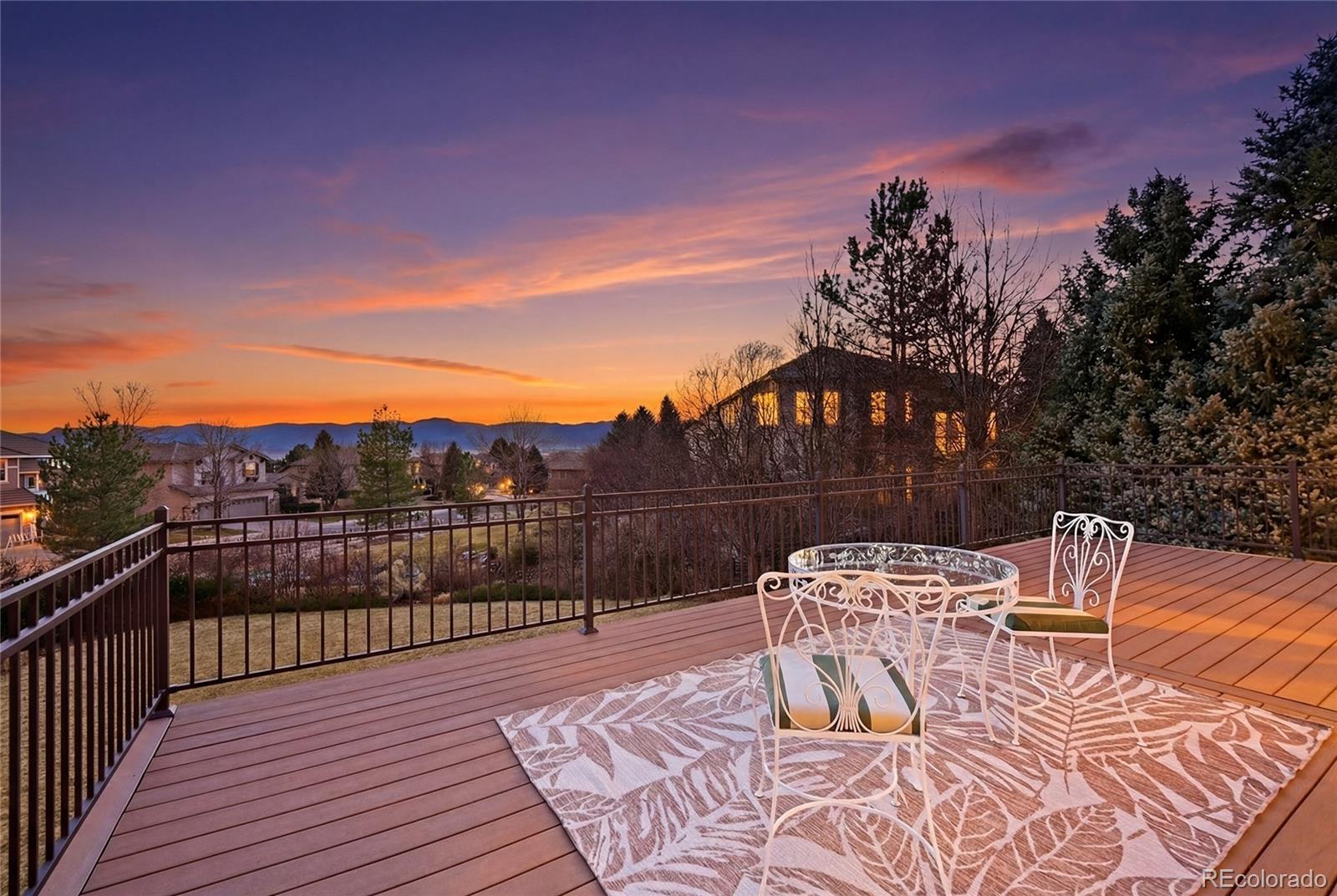 8967 Hunters Way Highlands Ranch, CO 80129 - Photo 30 of 50 a view of balcony with furniture